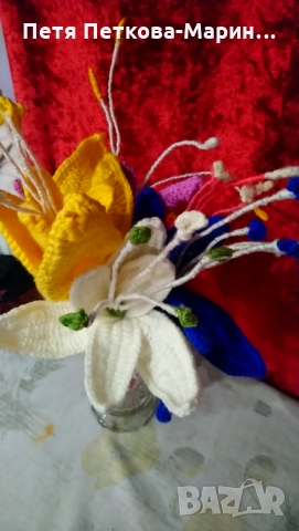 Цветя на една кука, снимка 15 - Декорация за дома - 36079537