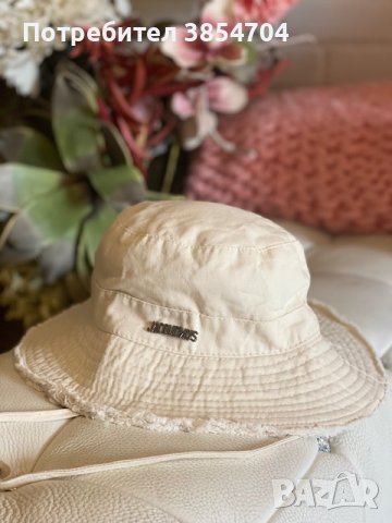 шапка JACQUEMUS Le Bob Artichaut bucket hat, снимка 8 - Шапки - 42685847