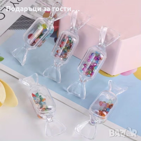 Прозрачни топки - бонбониери , снимка 3 - Други - 52572394