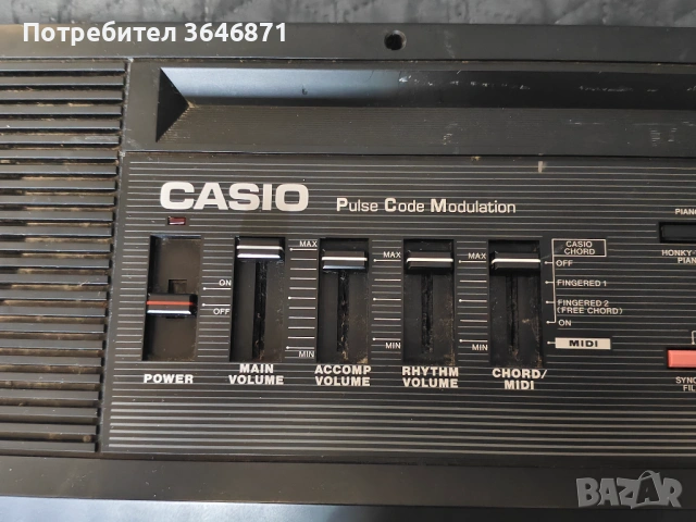 Синтезатор/ MIDI контролер casiotone ct 640, снимка 2 - Синтезатори - 53869177