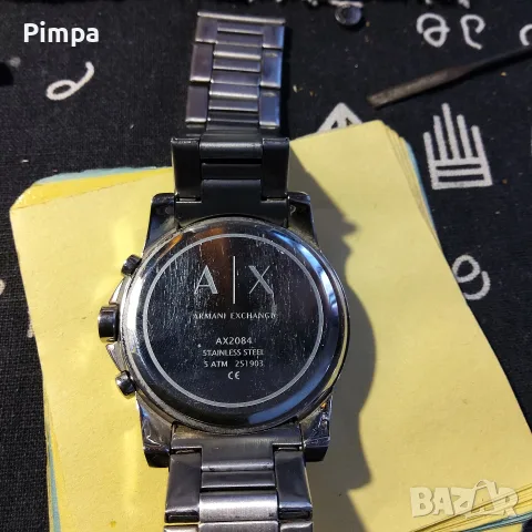Armani exchange ax2084 часовник, снимка 7 - Мъжки - 56398062