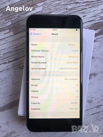 IPhone 6 като нов 64GB , снимка 6 - Apple iPhone - 55904331