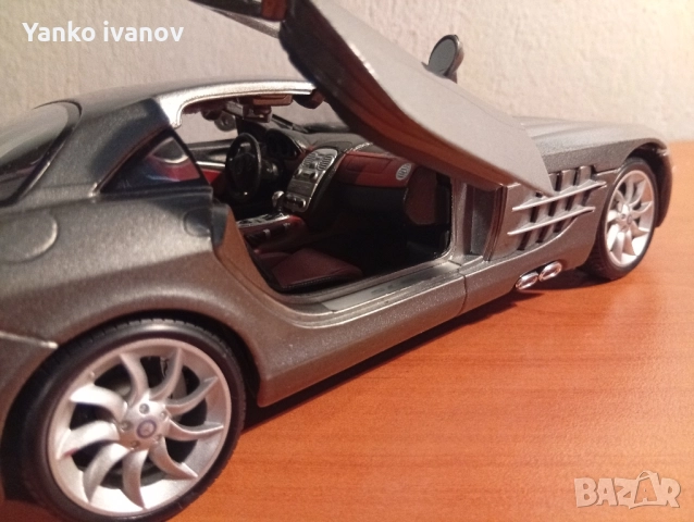 Метална количка Mercedes SLR , снимка 7 - Колекции - 52240778