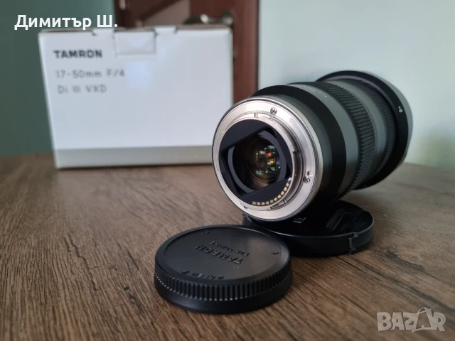 обектив Tamron 17-50mm f/4 Di III VXD - Sony E, снимка 3 - Обективи и филтри - 51319215