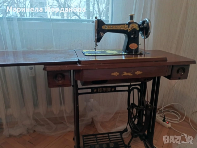 Ретро шевна машина, китайска, снимка 2 - Антикварни и старинни предмети - 53364848
