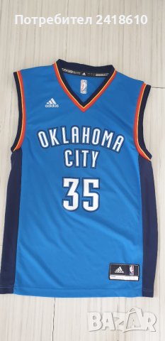 Adidas NBA Oklahoma City #35 Kevin Durant Mens Size S ОРИГИНАЛ! МЪЖКИ ПОТНИК!, снимка 12 - Спортни дрехи, екипи - 44600699