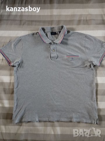 gant polo shirt - страхотна мъжка тениска 3ХЛ , снимка 5 - Тениски - 41499450