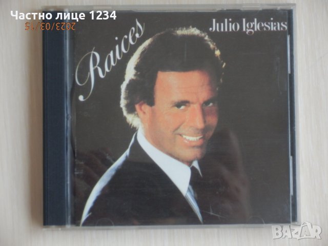 Julio Iglesias – Raices - 1989