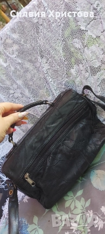 Продавам оригинална дамска чанта от естествена кожа, снимка 4 - Чанти - 51436218