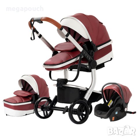 Модулна трансформираща бебешка количка 3в1 L-Sun, снимка 5 - Детски колички - 41711959