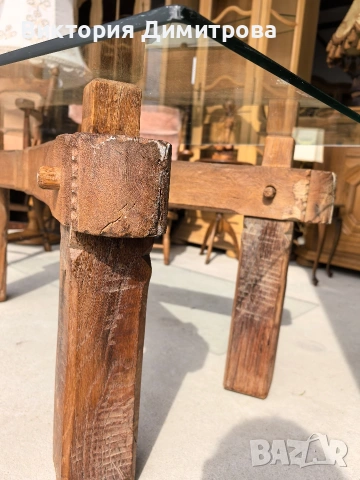 Арт Холна маса Рустик, снимка 11 - Маси - 53739536