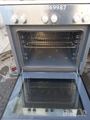 иноксова печка BOSCH , снимка 3 - Печки, фурни - 53748500