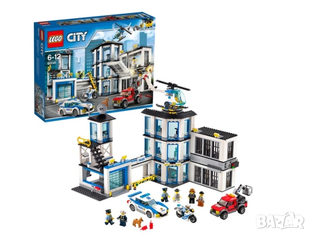 Чисто НОВО LEGO City - Полицейски участък (60141)
