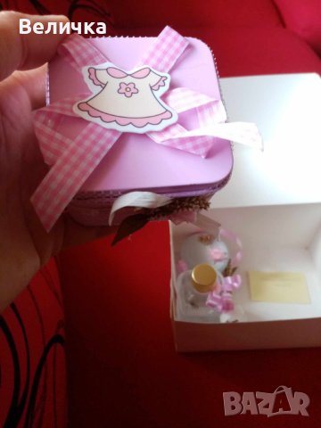 Комплект за кръщенка, снимка 6 - Прибори, съдове, шишета и биберони - 41435682
