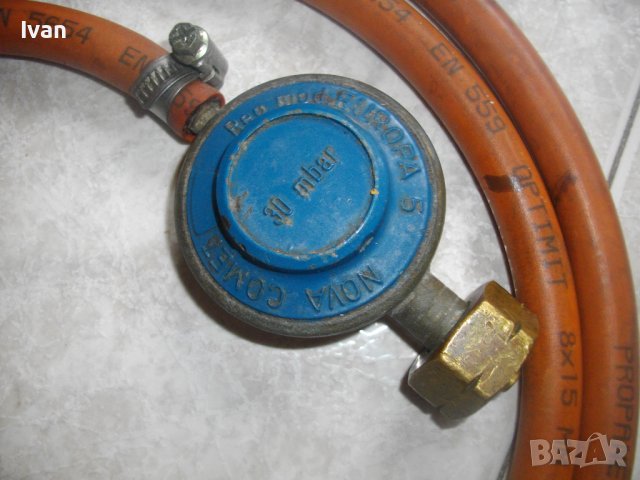 70см Газова Горелка За Хидроизолации Покриви-Италия-Профи-Маркуч 2м/Редуцир Вентил-30 mbar, снимка 8 - Други инструменти - 39835172