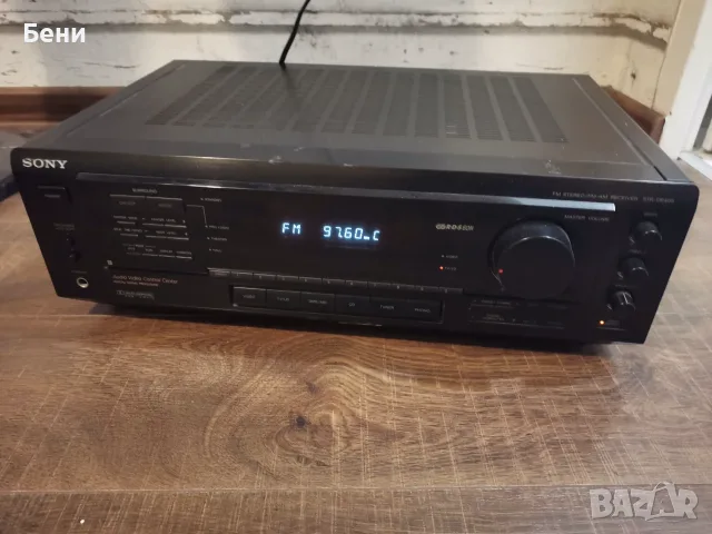 Продавам усилвател с тунер Sony. STR - DE405
