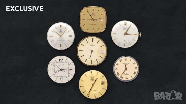 Механизми за часовници! Rolex, Tudor, Cartier, Omega