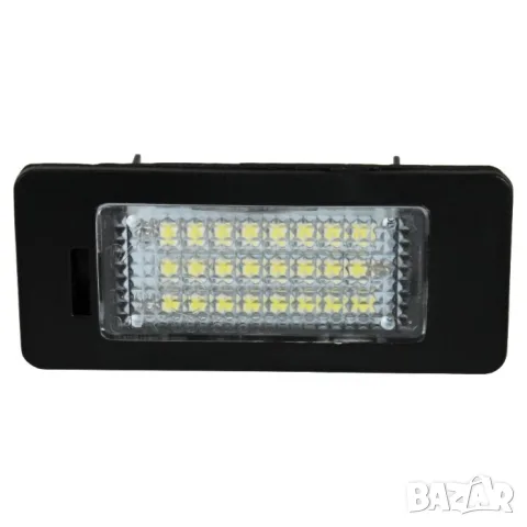 LED плафони за регистрационен номер Volkswagen Golf VI, снимка 3 - Аксесоари и консумативи - 55864631