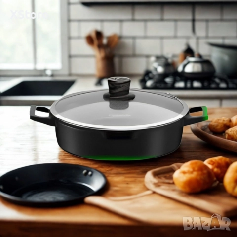 Комплект касерола с капак Lexical, снимка 2 - Съдове за готвене - 52186646