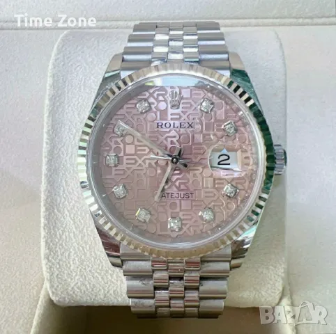 Rolex Datejust 36mm Steel Pink Dial Diamond Automatic Дамски Различни Варианти