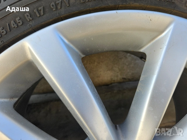 Джанти 17 5 112 от vw passat b7, снимка 8 - Гуми и джанти - 53015258
