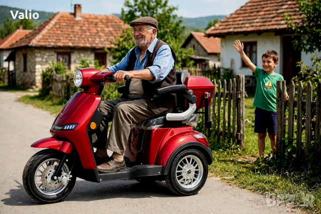 Електрическа триколка-1500w нова визия , снимка 4 - Мотоциклети и мототехника - 55713258