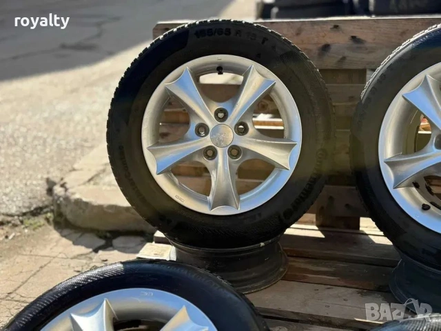 5х110 Джанти 15 Цола Опел 5x110 Opel Meriva Astra Zafira ЕТ 38 J 6.5 ЦО 65.1 185 65 15 гуми подарък , снимка 3 - Аксесоари и консумативи - 53760293
