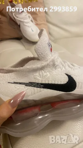 Маратонки Найк н.38 Nike AirMax Scorpion Flyknit Leap High, снимка 5 - Маратонки - 56196157