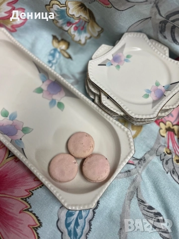 И отново Изида за десерт💗 Релефен перлен наниз и цветна декорация , снимка 4 - Сервизи - 52162256