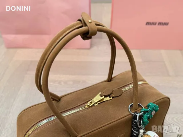 Miu Miu Beau дамска чанта от естествена кожа, снимка 4 - Чанти - 55891656