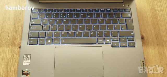 Супер лаптоп Lenovo ThinkBook 14 G7 с 6-ядрен Ryzen5-7535HS 14" FHD, 512GB, 16GB DDR5, 60Wh, Win11 , снимка 2 - Лаптопи за работа - 55946535