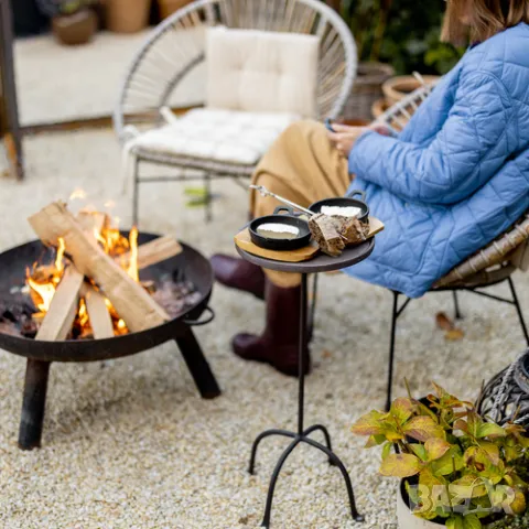 Метално огнище за двор / Градинско огнище / Преносимо огнище, снимка 12 - Барбекюта - 49249871