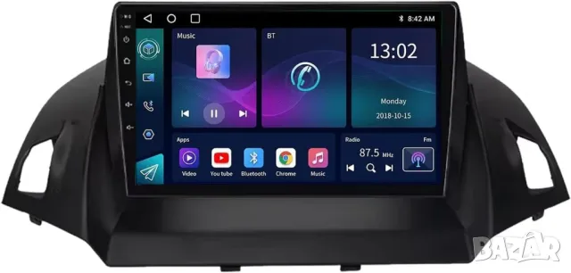 Мултимедия за Ford, Kuga, Escape, C-max, 2013-2017, Android, година, FORD, навигация, 2DIN, Андроид