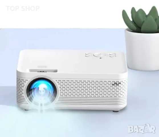 Мини Видео Android Bluetooth WiFi проектор z01/720p/9500 lm/ръчно фокусиране/дистанционно, снимка 3 - Плейъри, домашно кино, прожектори - 49308609