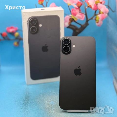 ГАРАНЦИОНЕН!!! Apple iPhone 16 Plus, 128GB, 5G, Black  , снимка 6 - Apple iPhone - 53801888