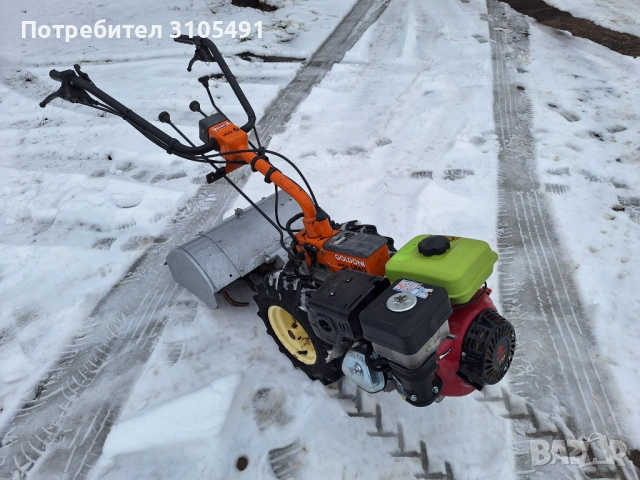 Фреза с мотоблок 9к.с. Goldoni 2+2 скорости италианска, снимка 3 - Градинска техника - 53211525