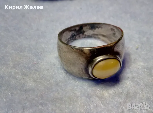 СТАРИНЕН СКЪПОЦЕНЕН СРЕБЪРЕН ПРЪСТЕН ОКСИДИРАНО СРЕБРО ВИСОКА ПРОБА ЮВЕЛИРНА РЪЧНА ИЗРАБОТКА 34331, снимка 11 - Антикварни и старинни предмети - 50354738