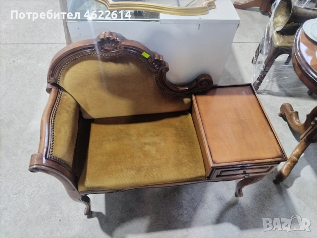 МНОГО КРАСИВО БАРОКОВО КАНАПЕ , снимка 2 - Антикварни и старинни предмети - 53679016