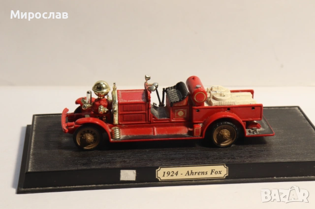 1:64 DEL PRADO??? РЕТРО ПОЖАРНА КОЛИЧКА МОДЕЛ КАМИОН