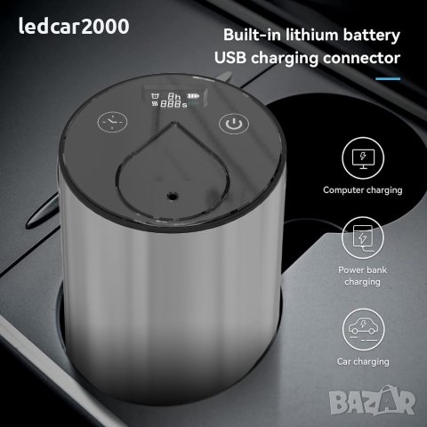 Ароматизатор с етерично масло, Литиево- йонна батерия, Дифузер, снимка 11 - Друга електроника - 42020630