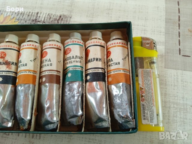 Маслени бои Ленинград 1951г / 3, снимка 6 - Антикварни и старинни предмети - 40878997