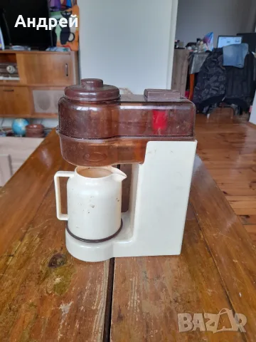 Стара детска играчка кафемашина Espresso, снимка 4 - Други ценни предмети - 56315451