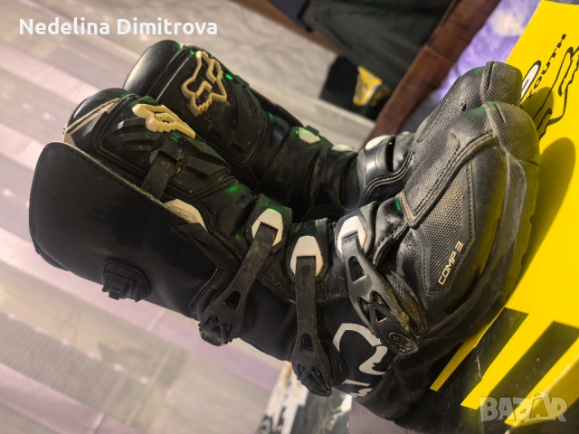 Fox comp3 ботуши мотокрос  39 номер , снимка 2 - Аксесоари и консумативи - 53758675