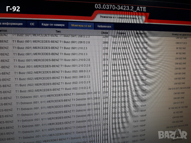 03.0370-3423.2=A0025963743**NEU**ATE** MERCEDES-BENZ**LKW **К-Т ЗА  СПИРАЧНАТА ПОМПА **, снимка 6 - Части - 36332791