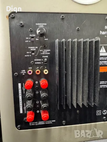 Harman Kardon 10” Subwoofer , снимка 2 - Тонколони - 48326351