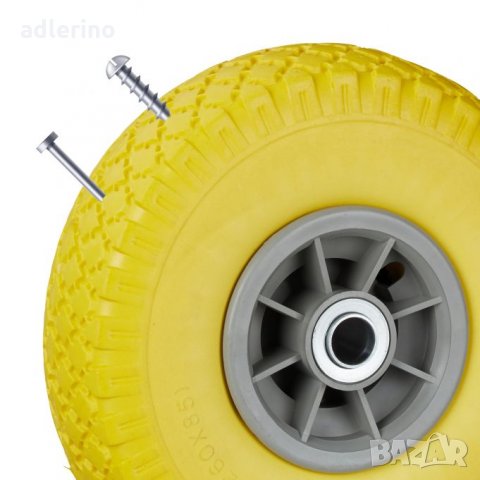 Колело за градинска количка, 3.00-4, 26 см, 2 см ос, полиуретан , до 80 кг, 1 брой, снимка 7 - Други - 34402560