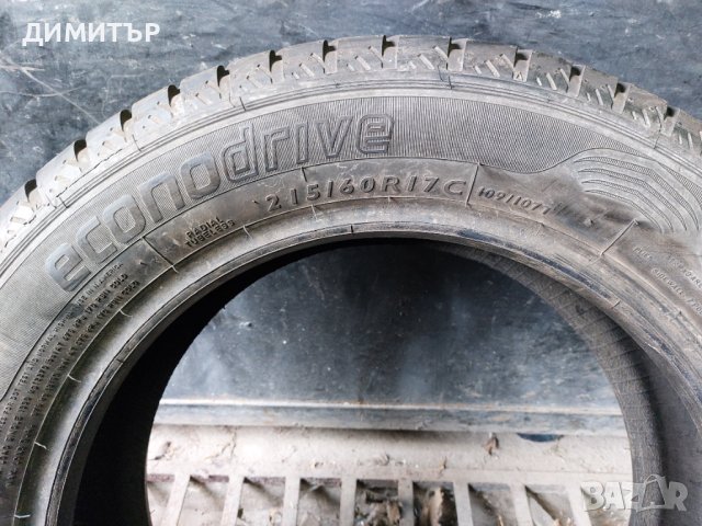 4бр.летни DUNLOP 215/60/17C 109T DOT 2417, снимка 7 - Гуми и джанти - 40306594