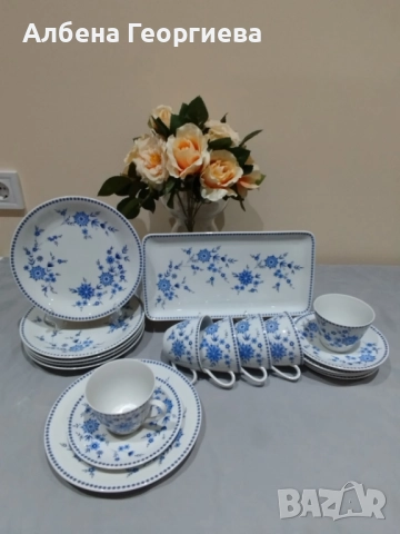 Порцеланов сервиз за кафе - SELTMAN WEIDEN BAVARIA DORIS Izolda, снимка 8 - Сервизи - 51600502