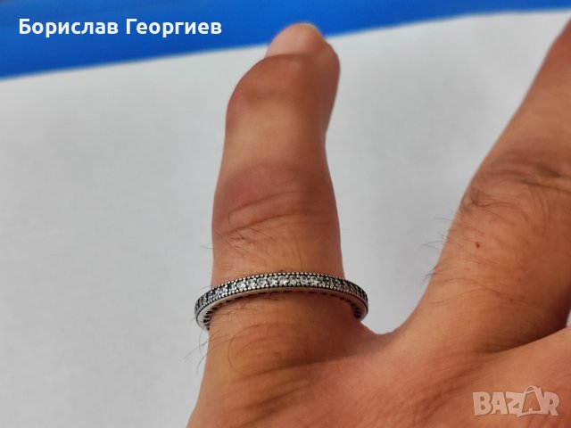 Сребърен пръстен 925, снимка 3 - Пръстени - 42030663