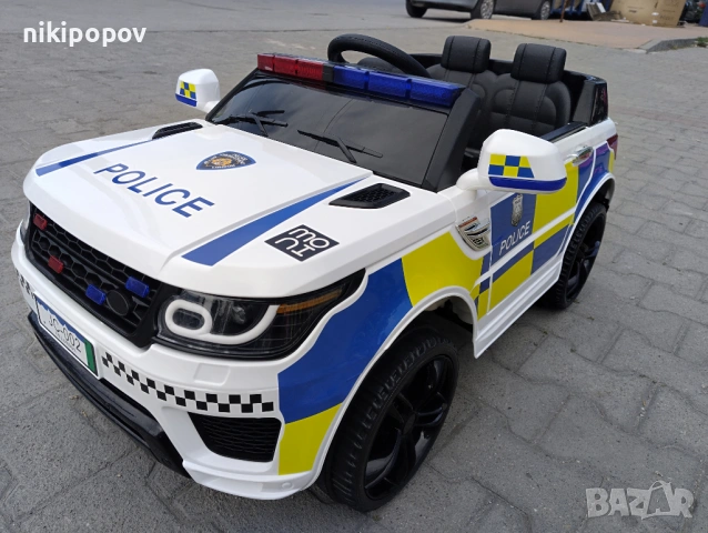 POLICE акумулаторен джип SQUAD бял, снимка 6 - Други - 53849908